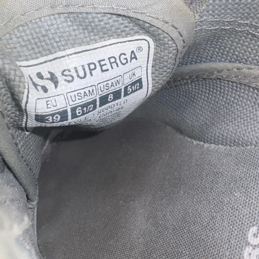 Superga Platform Sneakers gray